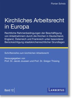 Kirchliches Arbeitsrecht in Europa (eBook, PDF) - Scholz, Florian