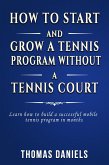 How To Start and Grow Tennis Program Without a Tennis Court (eBook, ePUB)