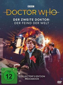 Doctor Who: Der Zweite Doktor - Der Feind der Welt Collector's Edition Mediabook - Troughten,Patrick/Hines,Frazer/Watling,Deborah/+