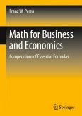 Math for Business and Economics