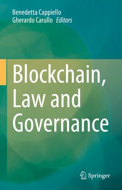 Blockchain, Law and Governance (eBook, PDF)