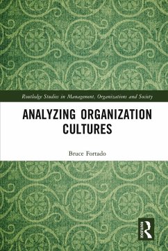Analyzing Organization Cultures (eBook, PDF)