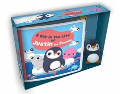 A Day in the Life of Justin the Penguin (box edition) - Auzou Publishing