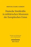 Deutsche Streitkräfte in militärischen Missionen der Europäischen Union (eBook, PDF)