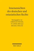Innenansichten des deutschen und ostasiatischen Rechts (eBook, PDF)