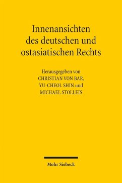Innenansichten des deutschen und ostasiatischen Rechts (eBook, PDF)