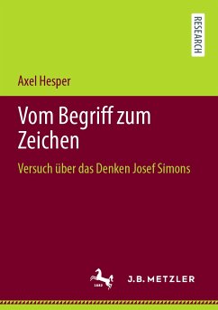 Vom Begriff zum Zeichen (eBook, PDF) - Hesper, Axel