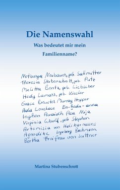 Die Namenswahl