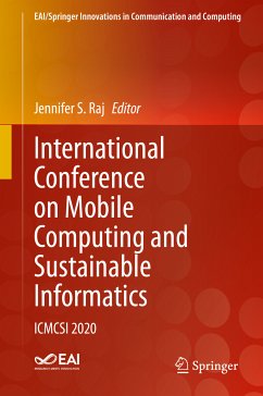 International Conference on Mobile Computing and Sustainable Informatics (eBook, PDF)