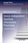 Device-Independent Quantum Information Processing (eBook, PDF)