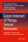 Green Internet of Things Sensor Networks (eBook, PDF)