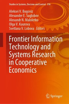 Cover Frontier Information Technology and Systems Research in Cooperative Economics (eBook, PDF)