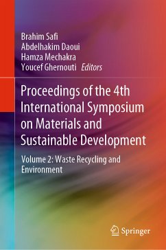 Proceedings of the 4th International Symposium on Materials and Sustainable Development (eBook, PDF)