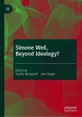 Simone Weil, Beyond Ideology? (eBook, PDF)