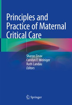 Principles and Practice of Maternal Critical Care (eBook, PDF)