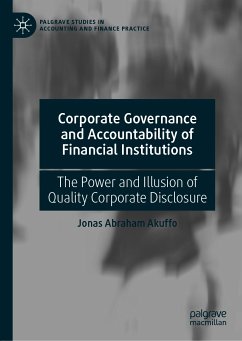 Corporate Governance and Accountability of Financial Institutions (eBook, PDF) - Akuffo, Jonas Abraham