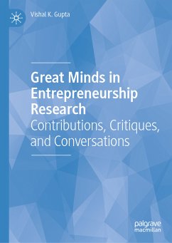 Great Minds in Entrepreneurship Research (eBook, PDF) - Gupta, Vishal K.
