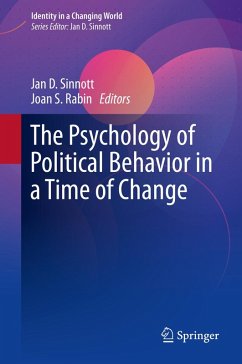 Cover The Psychology of Political Behavior in a Time of Change (eBook, PDF)