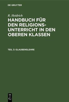 Glaubenslehre (eBook, PDF) - Heidrich, R.