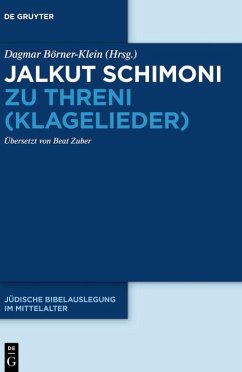 Jalkut Schimoni zu Threni (Klagelieder) (eBook, ePUB)