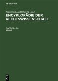Encyklopädie der Rechtswissenschaft. Band 1 (eBook, PDF)