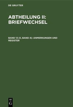 Cover Anmerkungen und Register (eBook, PDF)