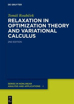 Relaxation in Optimization Theory and Variational Calculus (eBook, ePUB) - Roubícek, TomáS