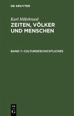 Culturgeschichtliches (eBook, PDF)