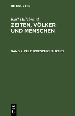 Cover Culturgeschichtliches (eBook, PDF)