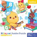 Canticos Bilingual Jumbo Puzzle: Letters A-Z