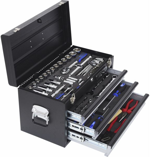 KS Tools 1/4 +1/2 CHROMEplus Universal-Werkzeug-Satz, 99-tlg KS Tools 1/4 +1/2 CHROMEplus Universal-Werkzeug-Satz, 99-tlg