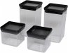 4x1 Brabantia Vorratsdose Tasty eckig,... - Bild 1