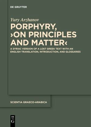 Porphyry, 'On Principles and Matter'