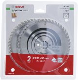 Bosch 2x Optiline Wood 190x30x2.6/1.6x48T
