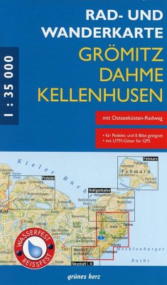 Rad- und Wanderkarte Grömitz, Dahme, Kellenhusen