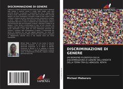 DISCRIMINAZIONE DI GENERE - Mabururu, Michael