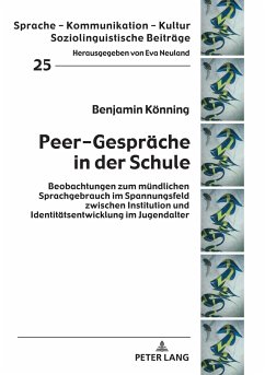 Peer-Gespräche in der Schule - Könning, Benjamin