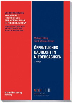 Öffentliches Baurecht in Niedersachsen - Rotaug, Michael;Weidner-Toman, Frank