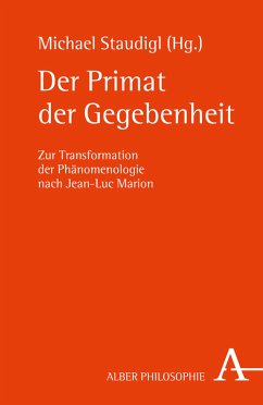 Der Primat der Gegebenheit (eBook, PDF)