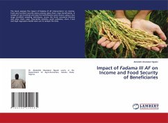 Impact of Fadama III AF on Income and Food Security of Beneficiaries