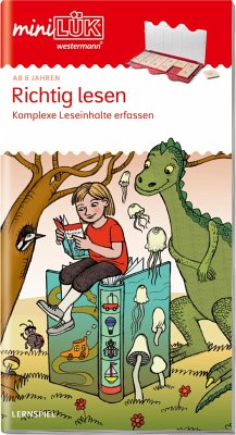 miniLÜK. Deutsch. Exaktes lesen. 1./2. Klasse: Verstehendes Lesen - Junga, Michael