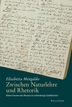 Zwischen Naturlehre und Rhetorik (eBook, PDF) - Mengaldo, Elisabetta