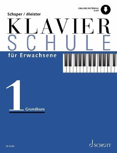 Klavierschule für Erwachsene - Meister, Konrad;Schaper, Heinz-Christian