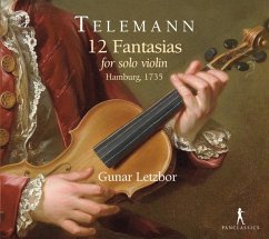 12 Fantasien Für Violine Solo Twv 40:14-25 - Letzbor,Gunar