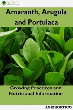 Amaranth, Arugula and Portulaca (eBook, ePUB) - CPL, Agrihortico