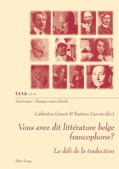 Cover Vous avez dit littérature belge francophone? (eBook, ePUB)