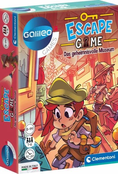 Escape Game - Das geheimnisvolle Museum (Spiel) - Bei bücher.de immer  portofrei