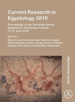 Cover Current Research in Egyptology 2019