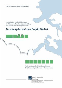 Forschungsbericht zum Projekt NATtA (eBook, ePUB) - Hüttner, Andreas; Klotz, Dennis