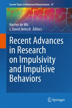 Recent Advances in Research on Impulsivity and Impulsive Behaviors (eBook, PDF)